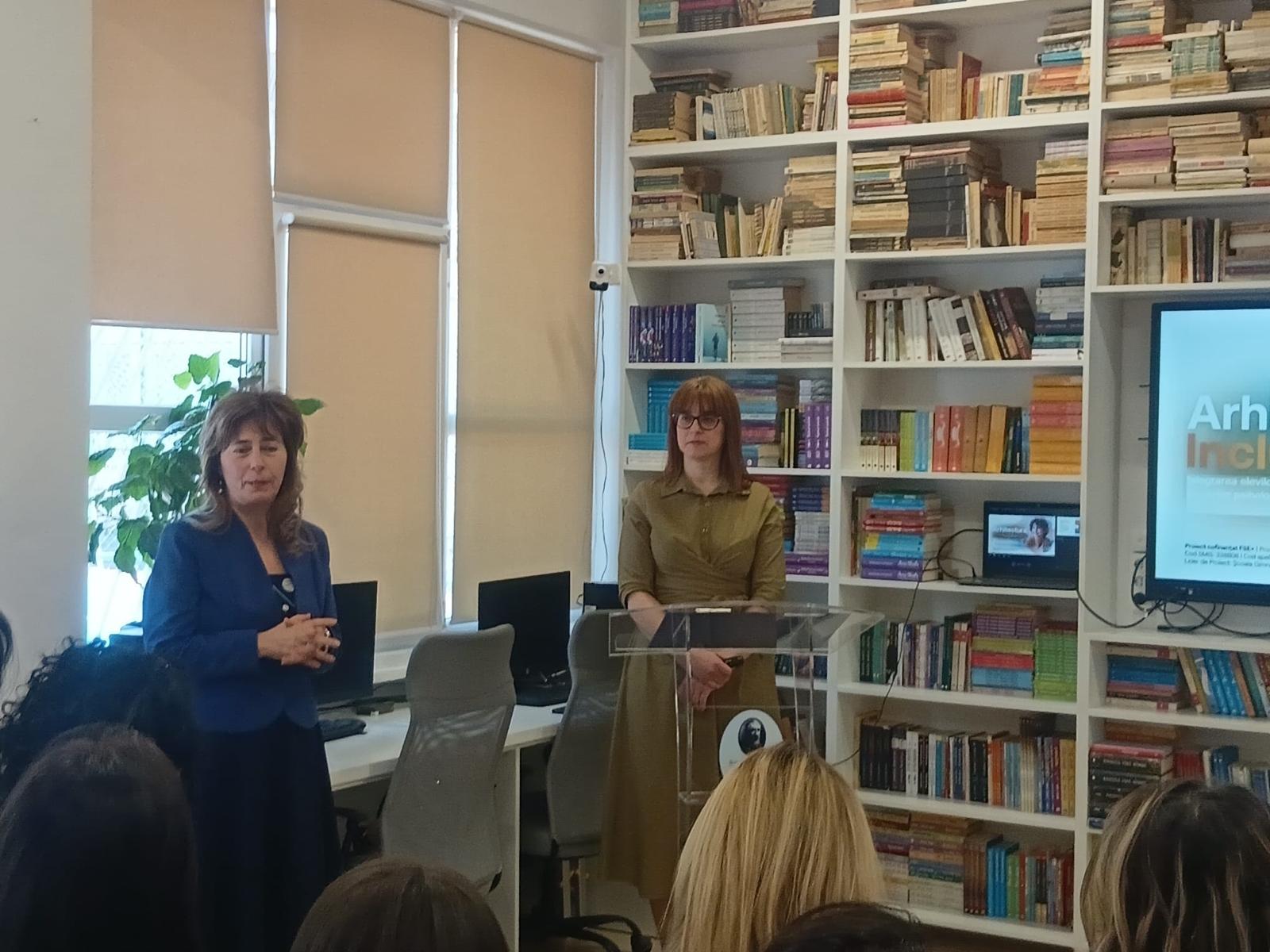 Lansare proiect - „INTEGRAREA ELEVILOR CU CERINŢE EDUCAŢIONALE SPECIALE PRIN SERVICII COMPLEXE DE SPRIJIN PSIHOLOGIC ȘI PSIHOEDUCAŢIONAL”